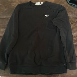 Black adidas sweat shirt